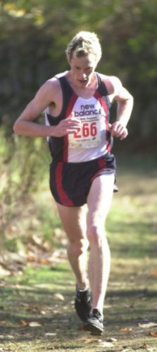 Keith Kelly wins 2003 USATF-NE xc championship.