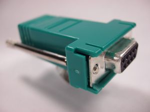 DB9 to RJ11 adapter