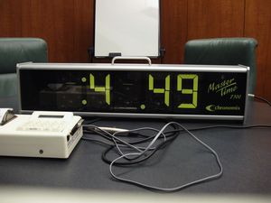 Chronomix display error