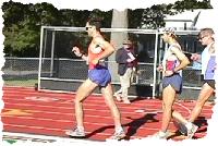 1998 Champion Herm Nelson takes an early lead.