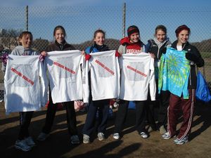 The t-shirts say it all for Team Run - National Qualifier. The club placed 2nd and advances to Nationals in their first year at JO.