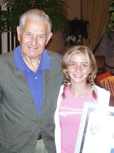 Bob Matteson (90) and Ashley DiClemente (11) were the past year's oldest and youngest USATF-NE athletes of the month.